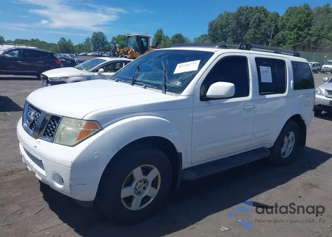 2007 Nissan Pathfinder Se z USA, uszkodzony, nr VIN 5N1AR18W47C620461